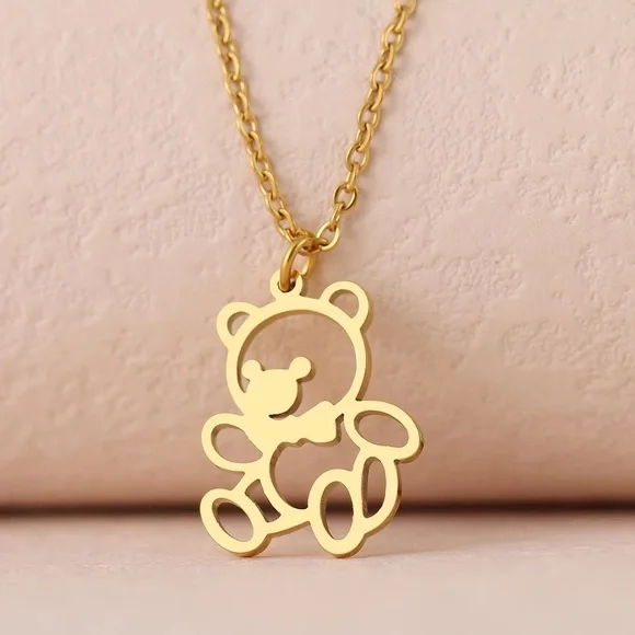 Necklace "Teddy Bear" - Picture 2 of 2